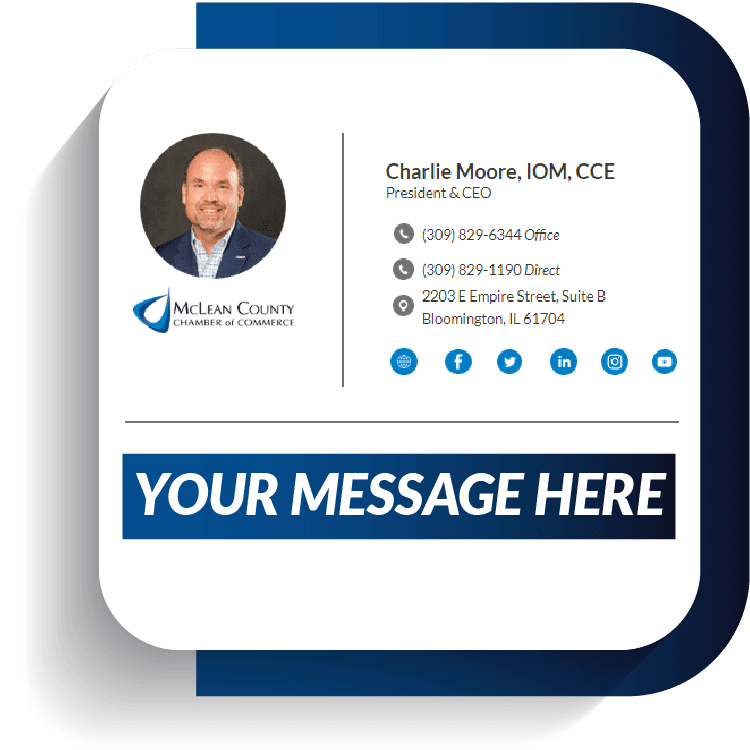 Email Signature Line Ad - McLean County Chamber of Commerce